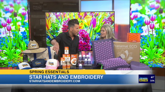 Star Hats and Embroidery Featured on CBS TV with Popular Promotional Products