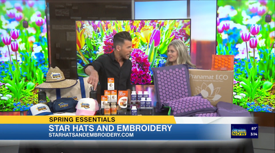 Star Hats and Embroidery Featured on CBS TV with Popular Promotional Products