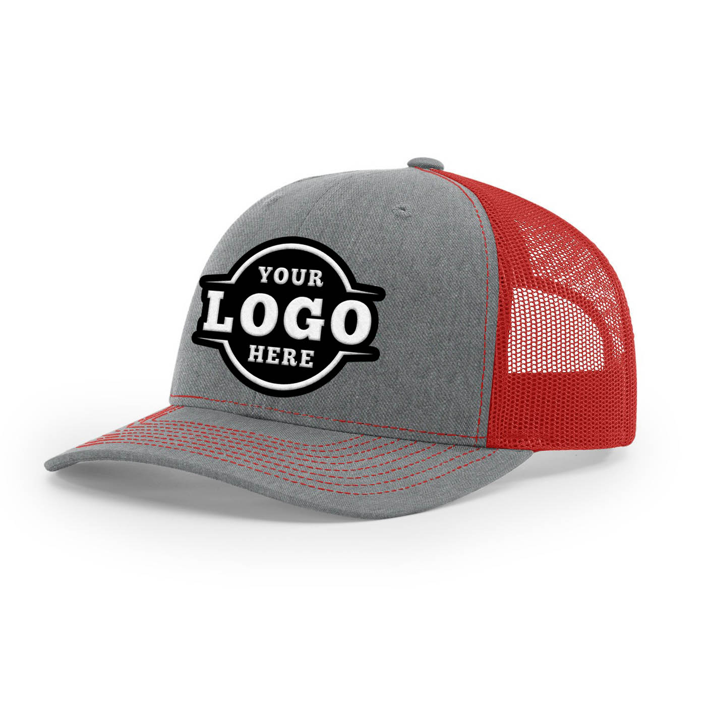 50 Hats Custom Logo Richardson 112 Trucker Hats Snapback Caps Embroidered Package Deal