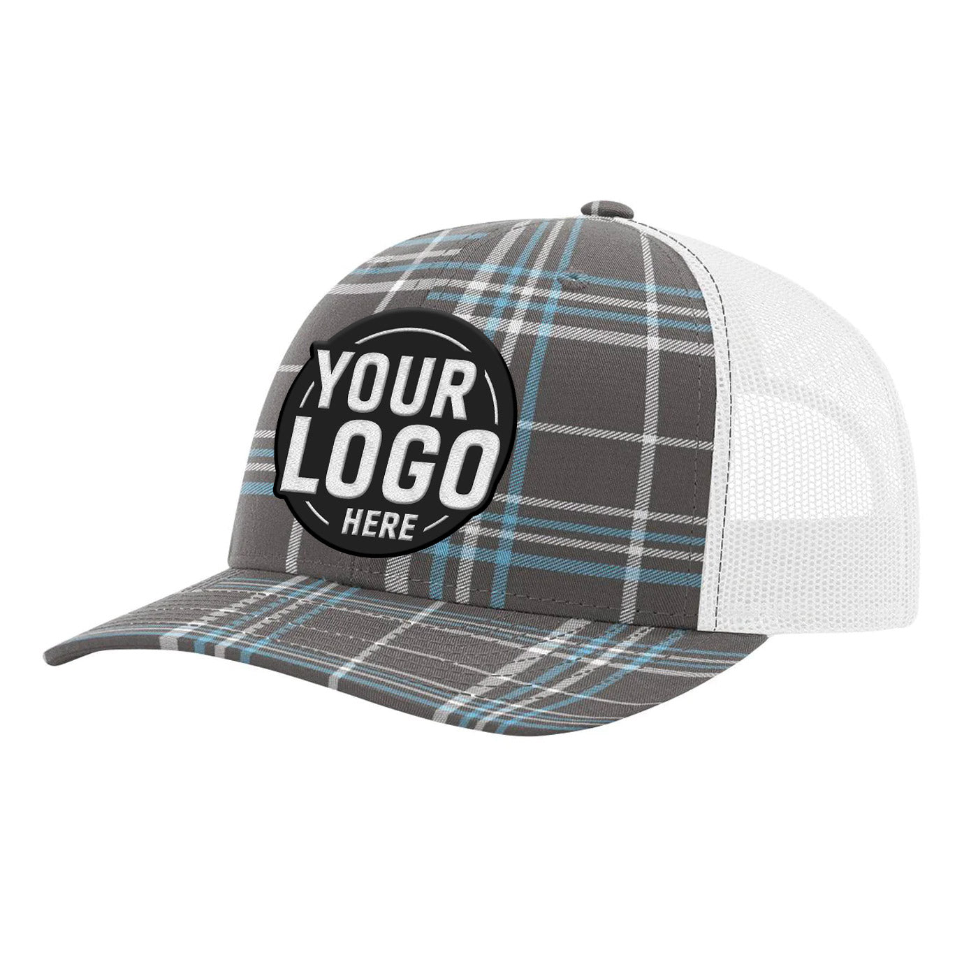 Custom Embroidered Richardson 112P Printed Trucker Hat Snapback Cap