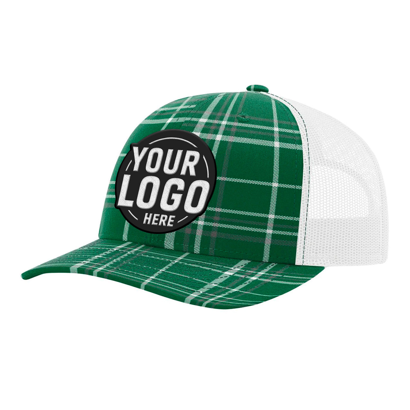 Custom Embroidered Richardson 112P Printed Trucker Hat Snapback Cap