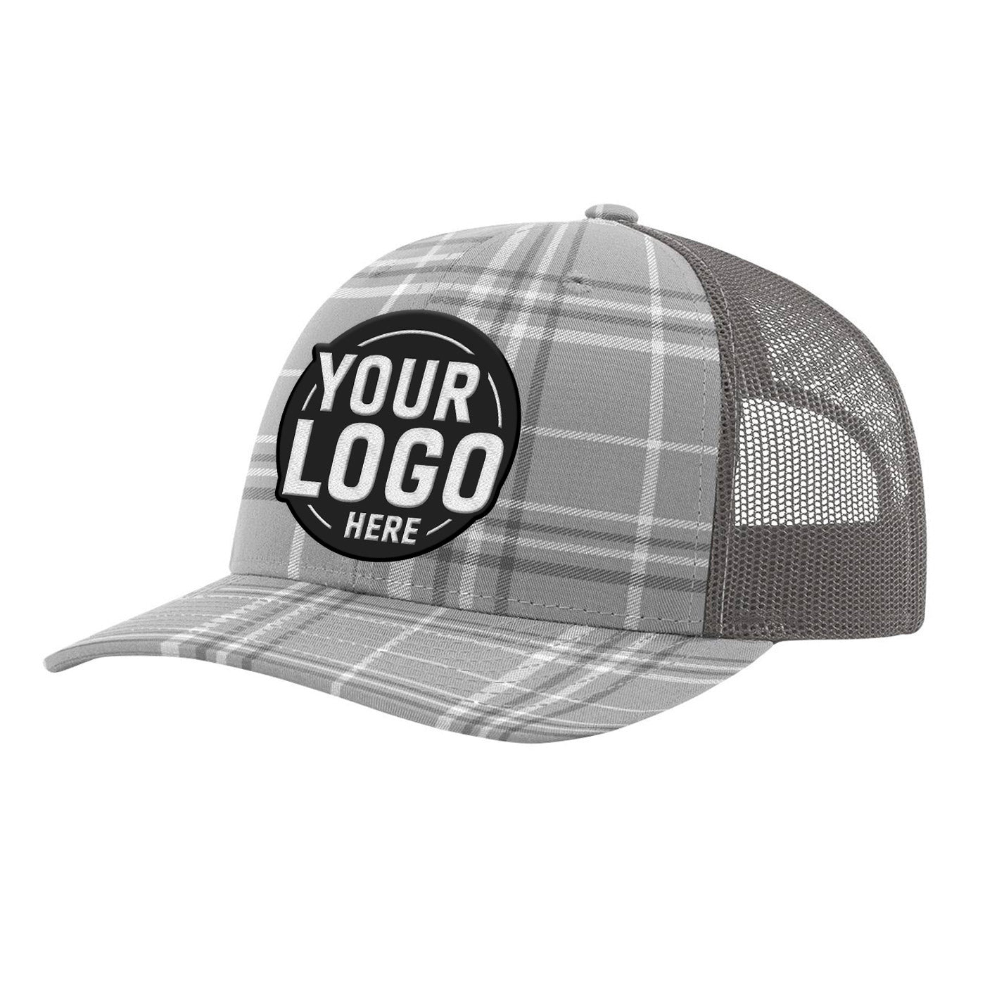 Custom Embroidered Richardson 112P Printed Trucker Hat Snapback Cap