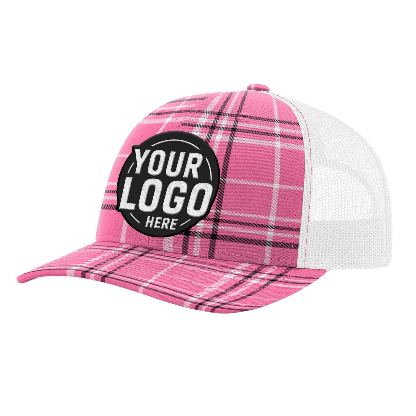 Custom Embroidered Richardson 112P Printed Trucker Hat Snapback Cap