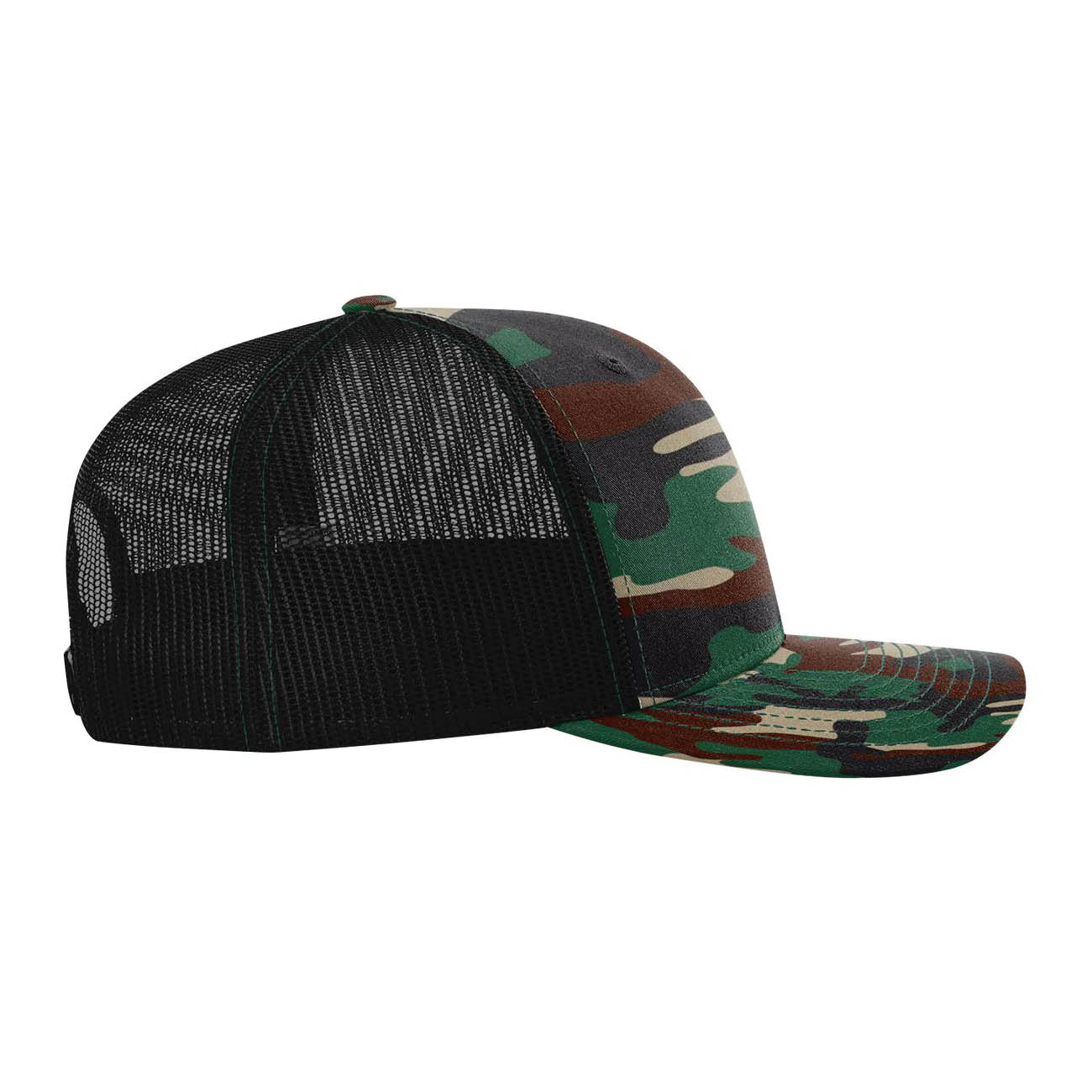 Custom Embroidered Richardson 112P Printed Trucker Hat Snapback Cap
