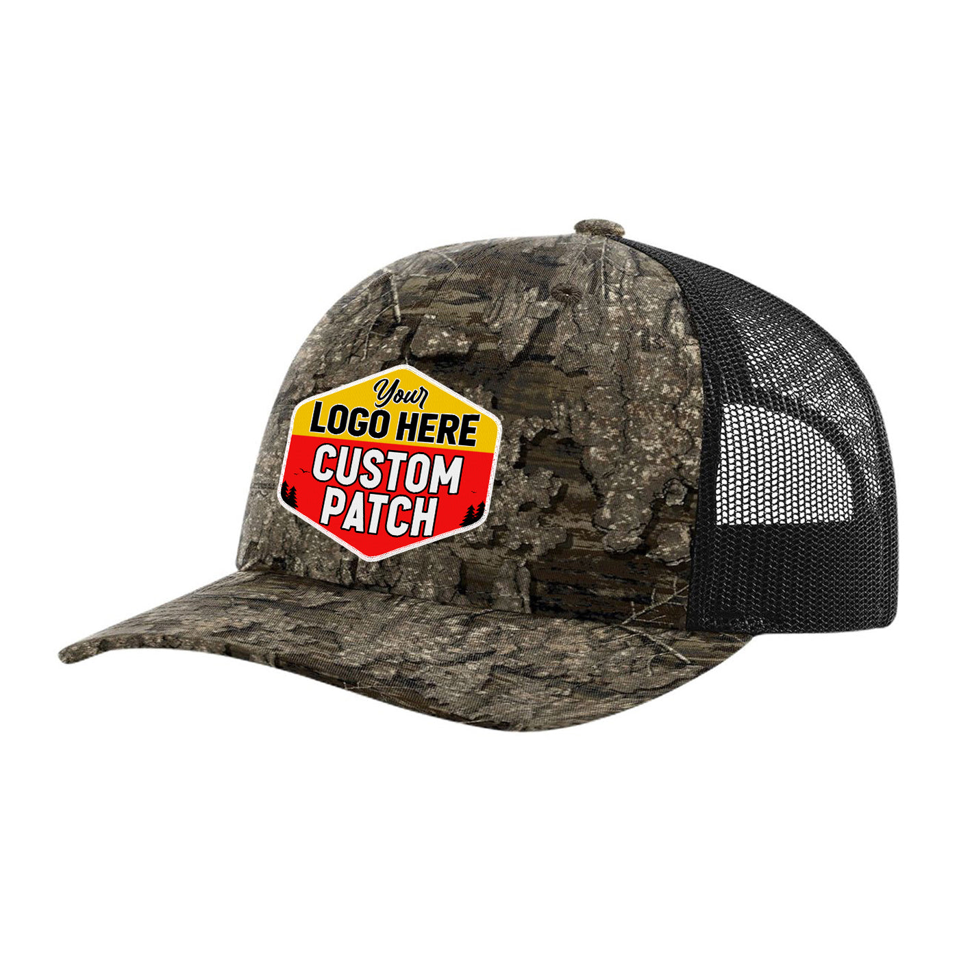 Custom Patch Richardson 112P Printed Trucker Hat Snapback Cap