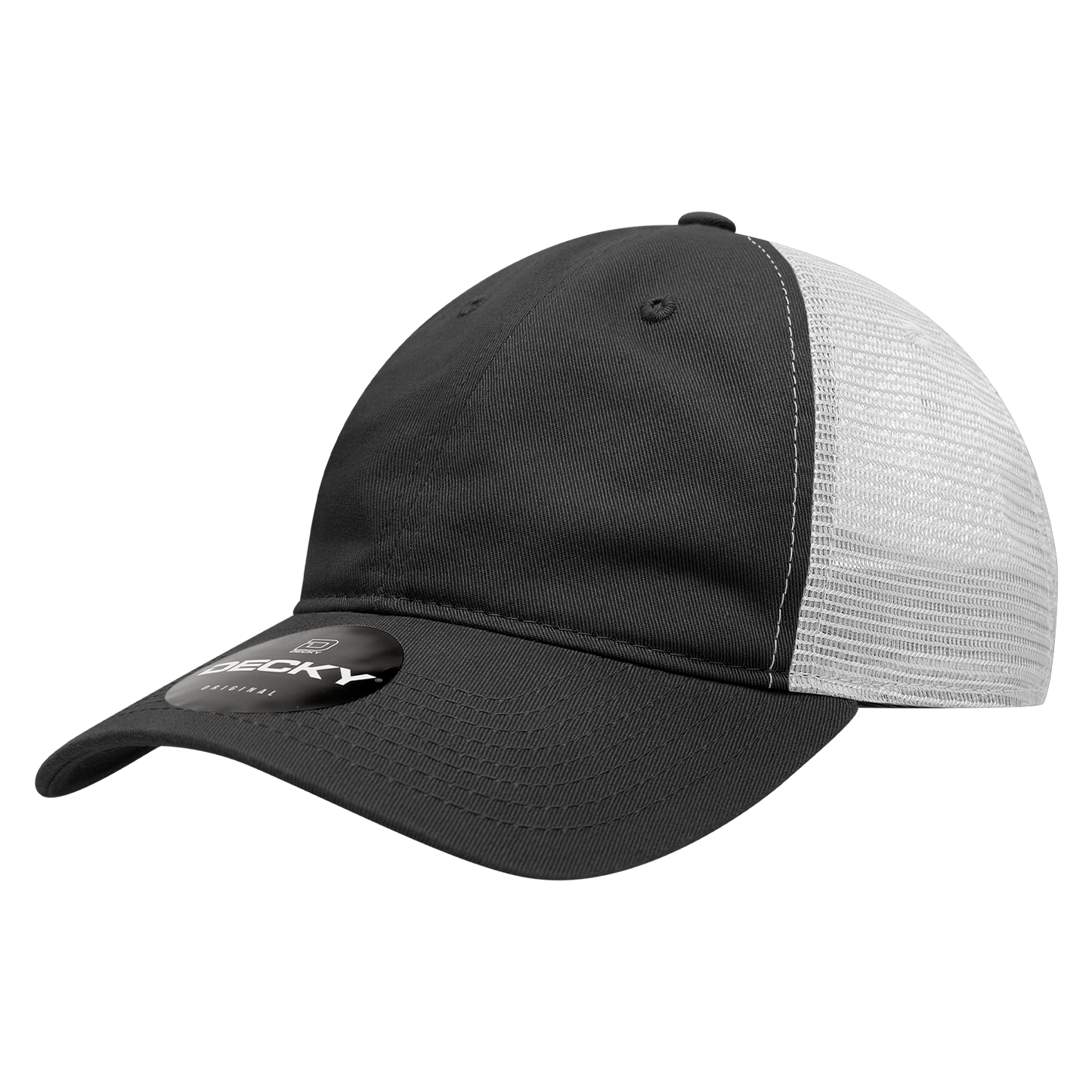 Custom Patch Decky 120 6-Panel Low Profile Relaxed Cotton Trucker Cap
