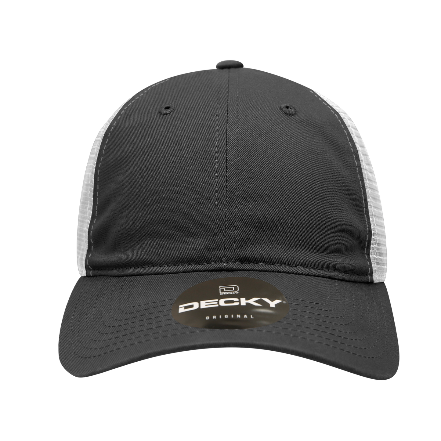 Custom Patch Decky 120 6-Panel Low Profile Relaxed Cotton Trucker Cap