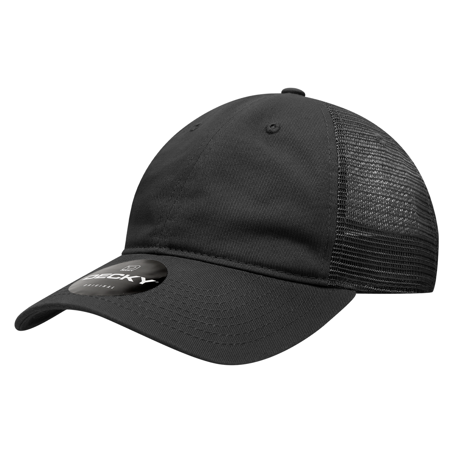Custom Patch Decky 120 6-Panel Low Profile Relaxed Cotton Trucker Cap