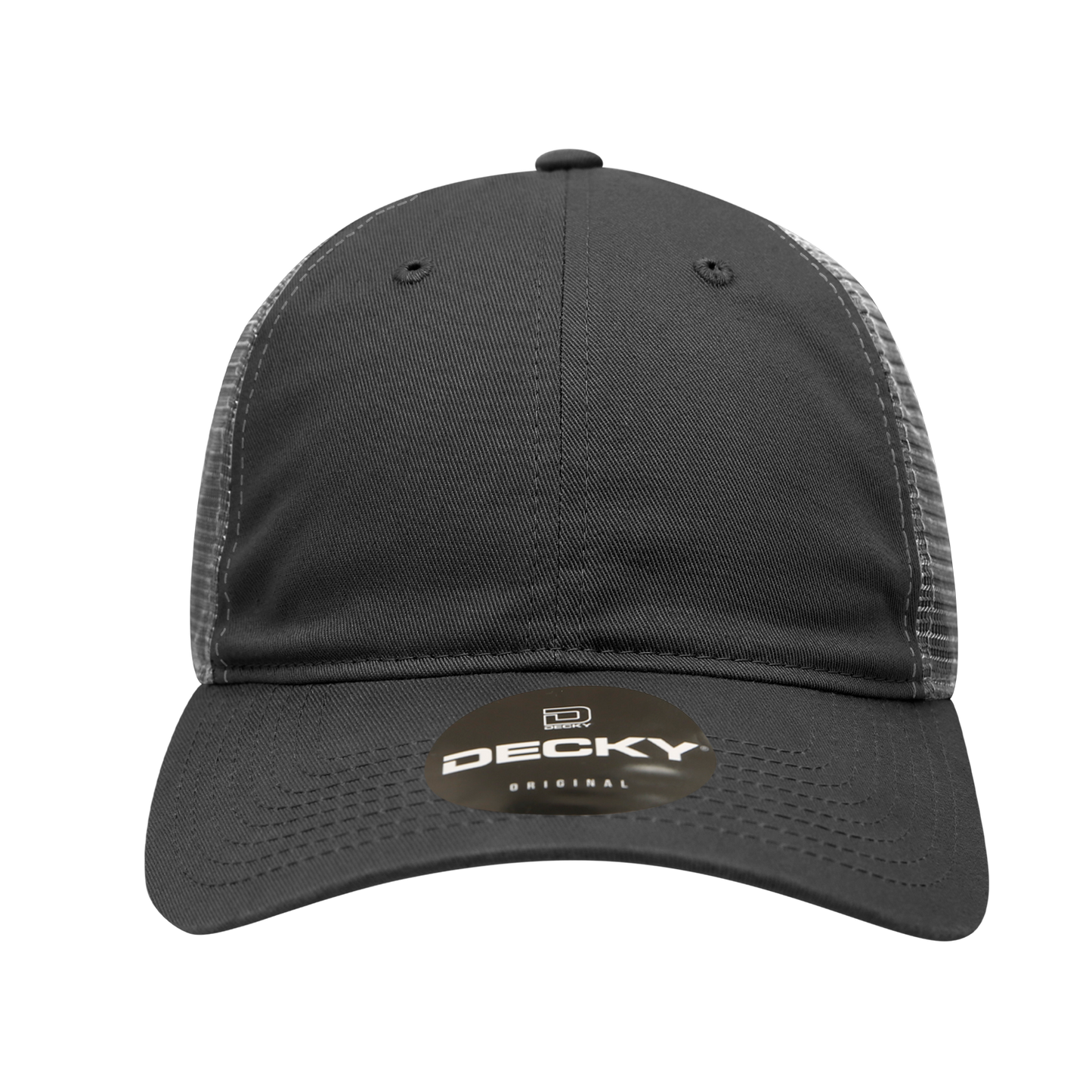 Custom Patch Decky 120 6-Panel Low Profile Relaxed Cotton Trucker Cap