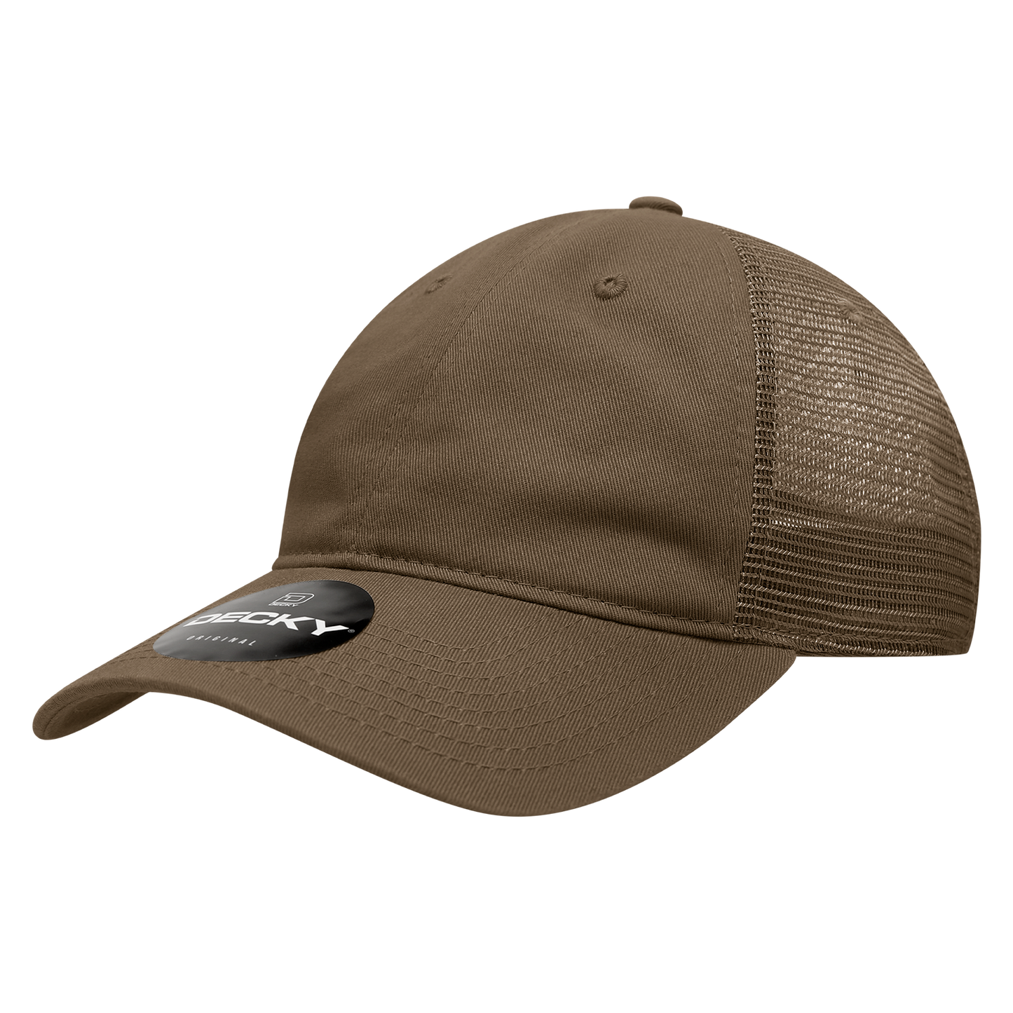 Custom Patch Decky 120 6-Panel Low Profile Relaxed Cotton Trucker Cap