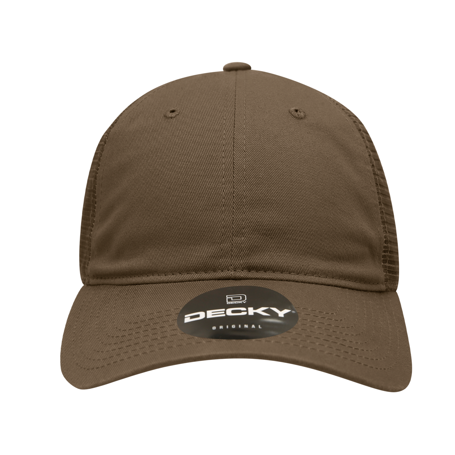 Custom Patch Decky 120 6-Panel Low Profile Relaxed Cotton Trucker Cap