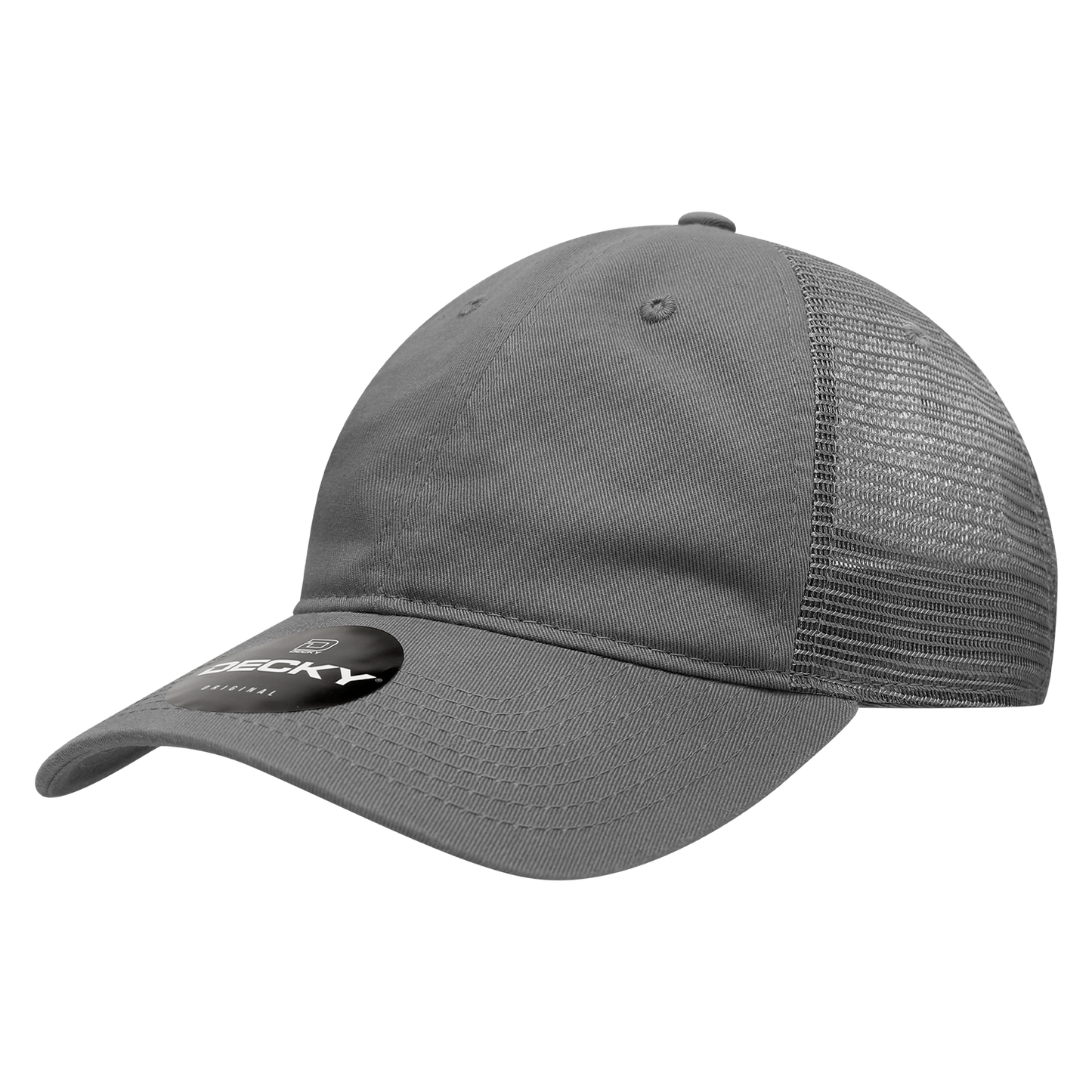Custom Patch Decky 120 6-Panel Low Profile Relaxed Cotton Trucker Cap