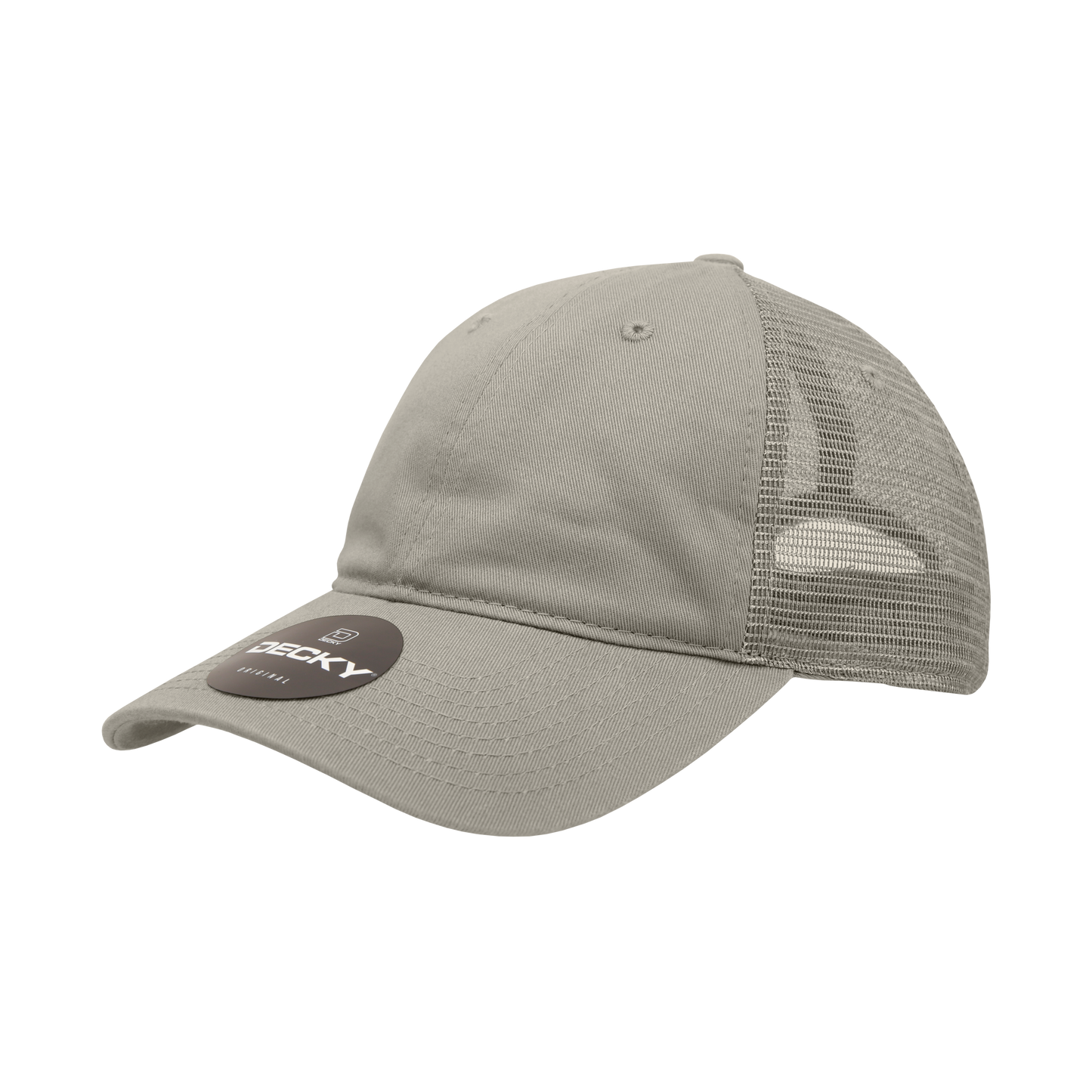 Custom Patch Decky 120 6-Panel Low Profile Relaxed Cotton Trucker Cap