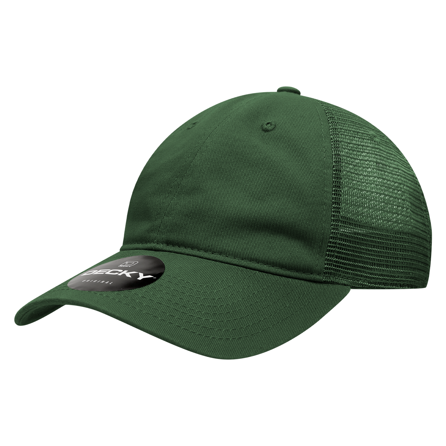 Custom Patch Decky 120 6-Panel Low Profile Relaxed Cotton Trucker Cap