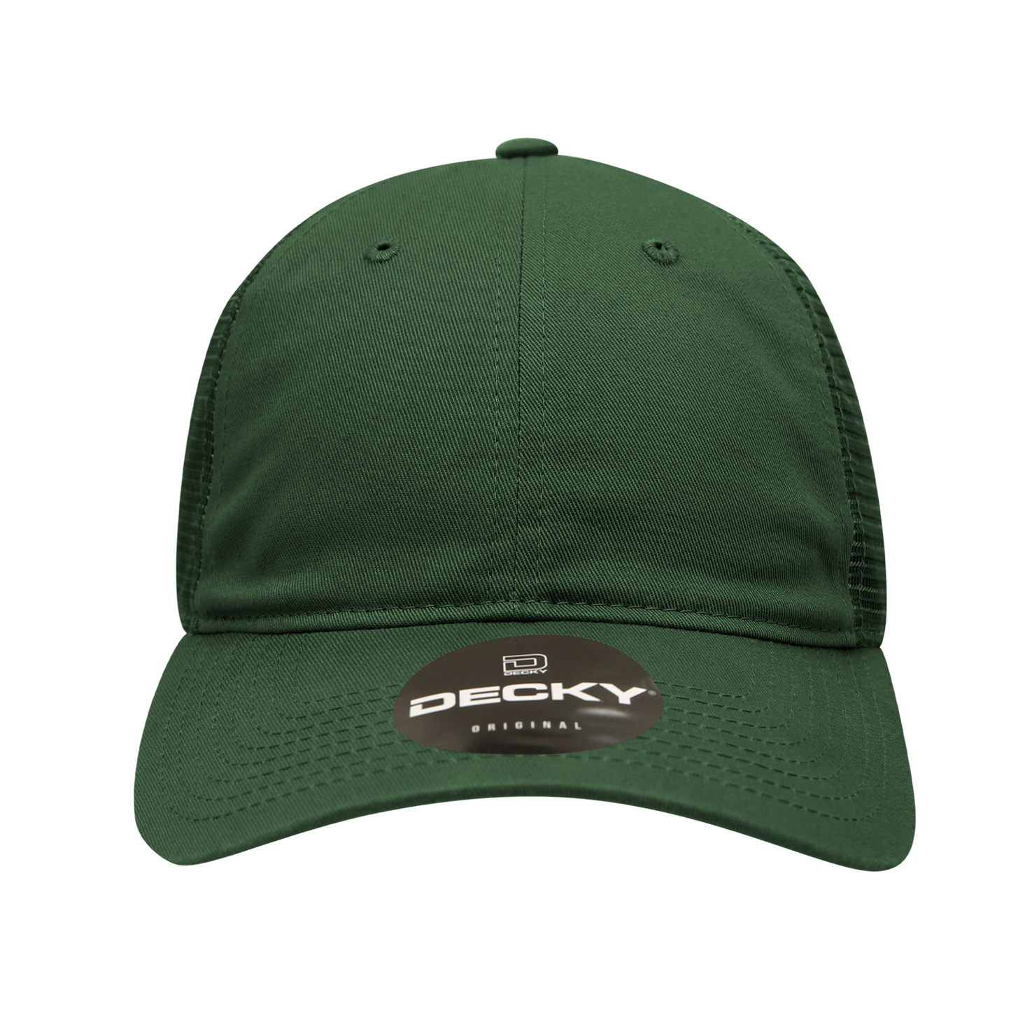 Custom Patch Decky 120 6-Panel Low Profile Relaxed Cotton Trucker Cap