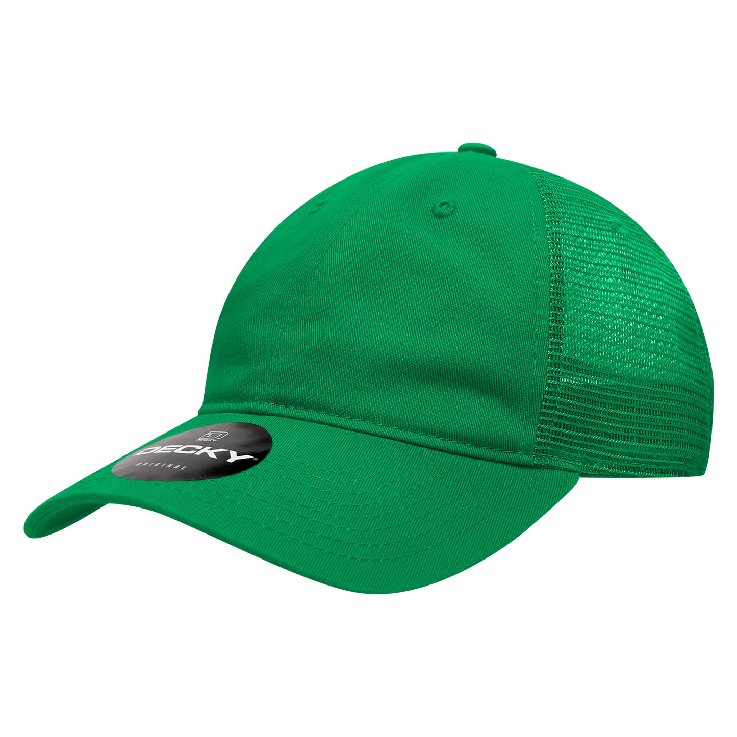 Custom Patch Decky 120 6-Panel Low Profile Relaxed Cotton Trucker Cap