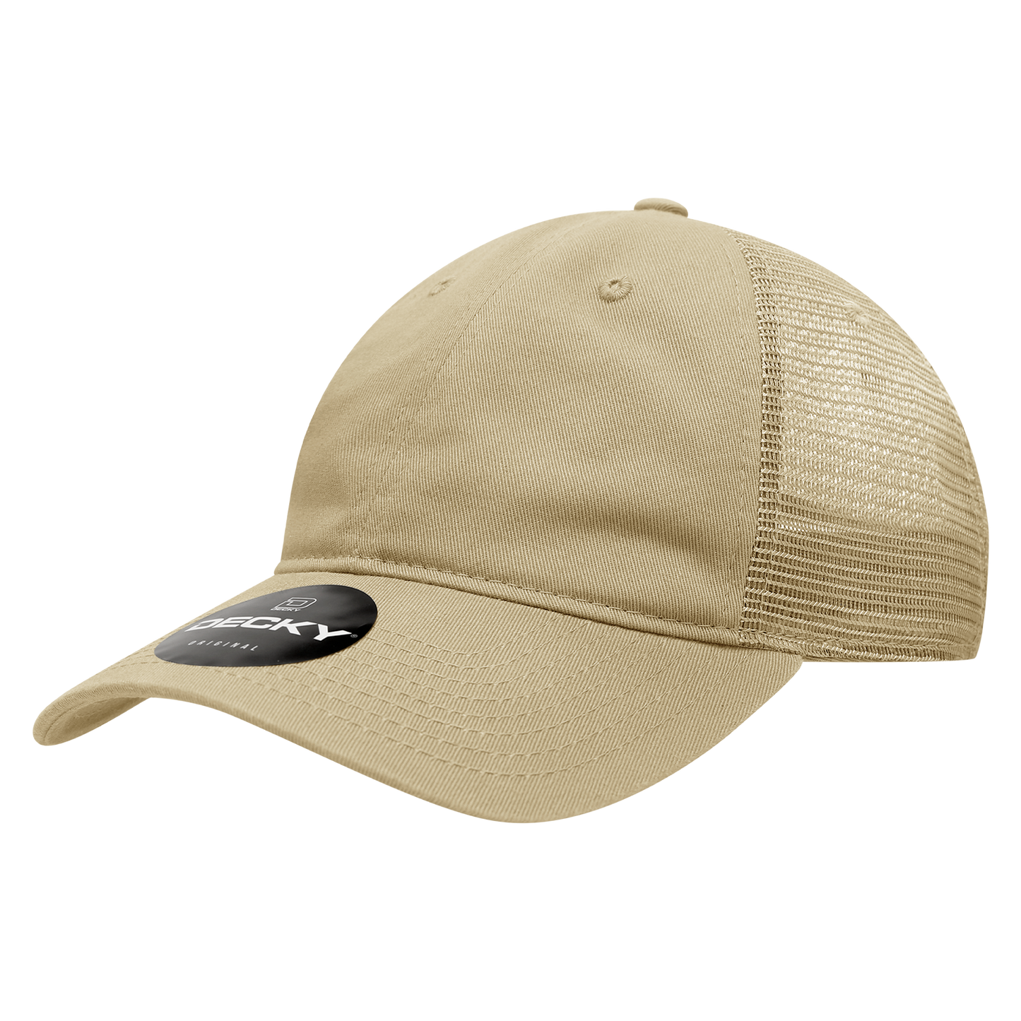 Custom Patch Decky 120 6-Panel Low Profile Relaxed Cotton Trucker Cap
