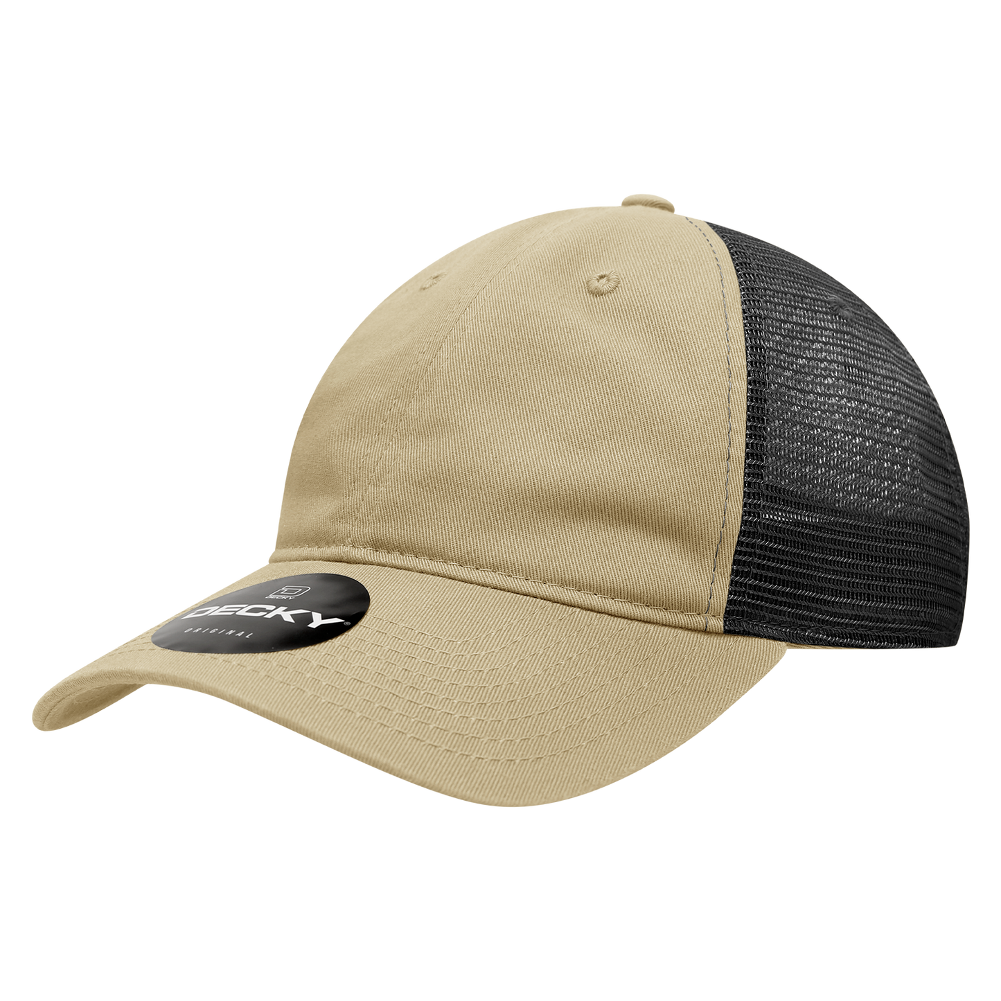 Custom Patch Decky 120 6-Panel Low Profile Relaxed Cotton Trucker Cap