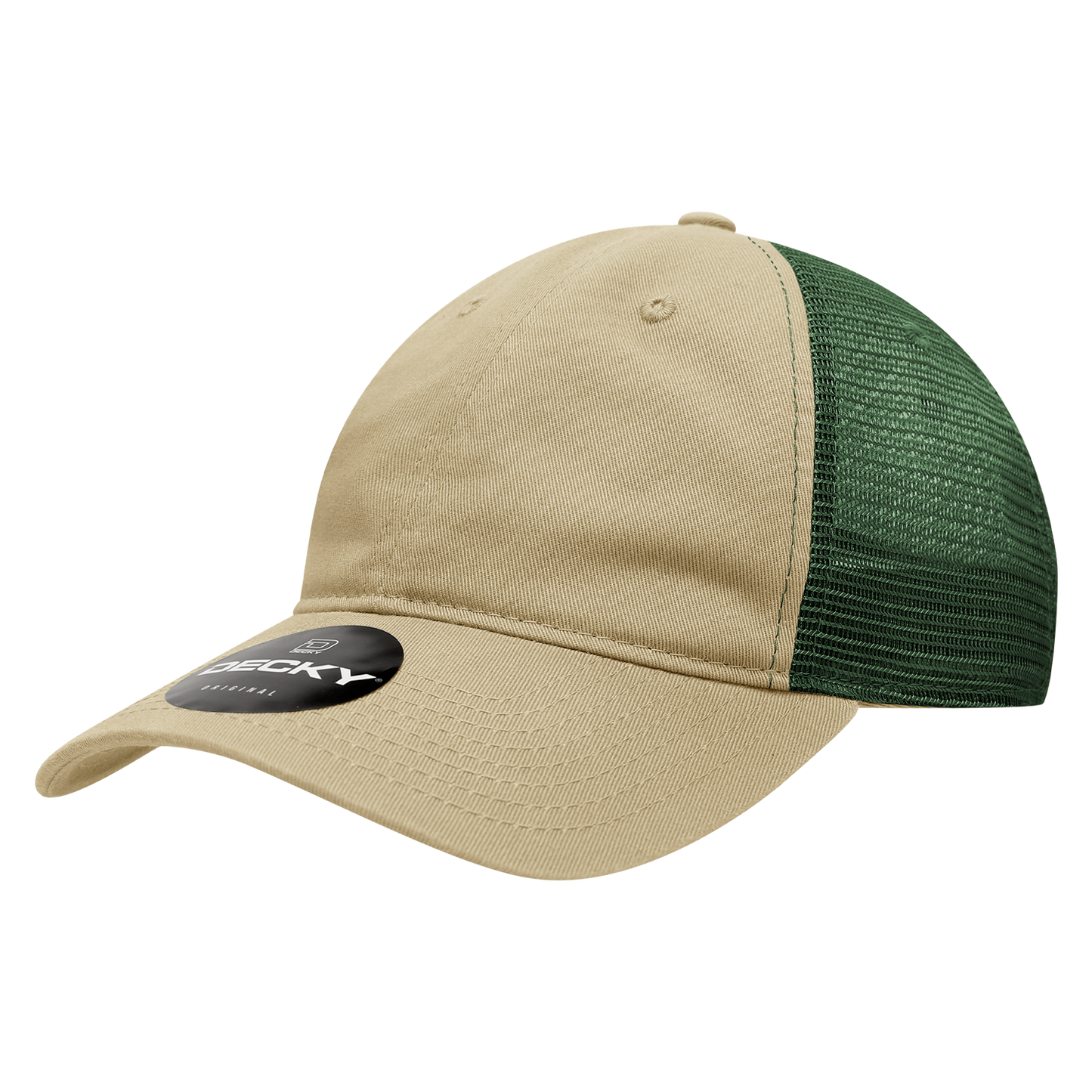 Custom Patch Decky 120 6-Panel Low Profile Relaxed Cotton Trucker Cap