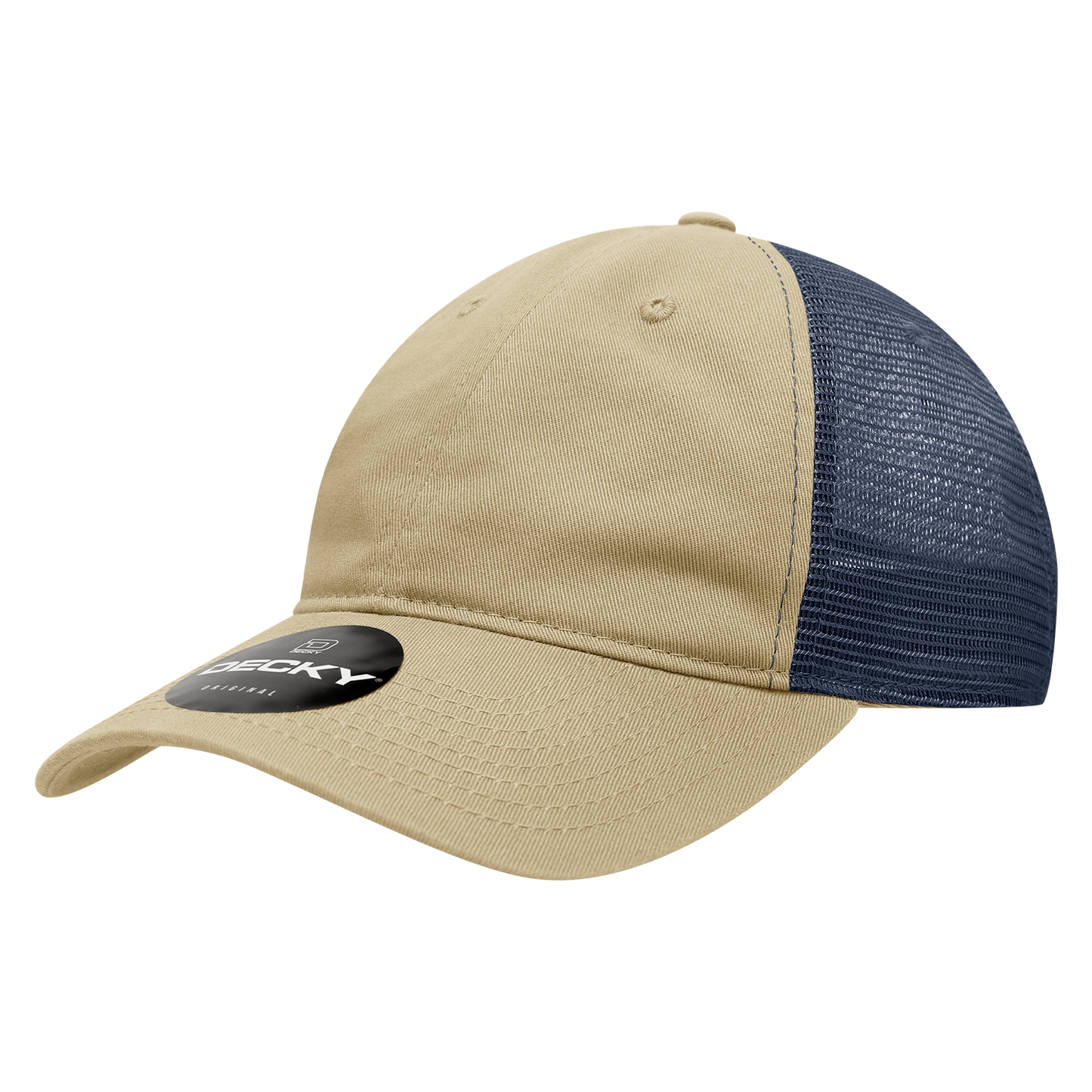 Custom Patch Decky 120 6-Panel Low Profile Relaxed Cotton Trucker Cap