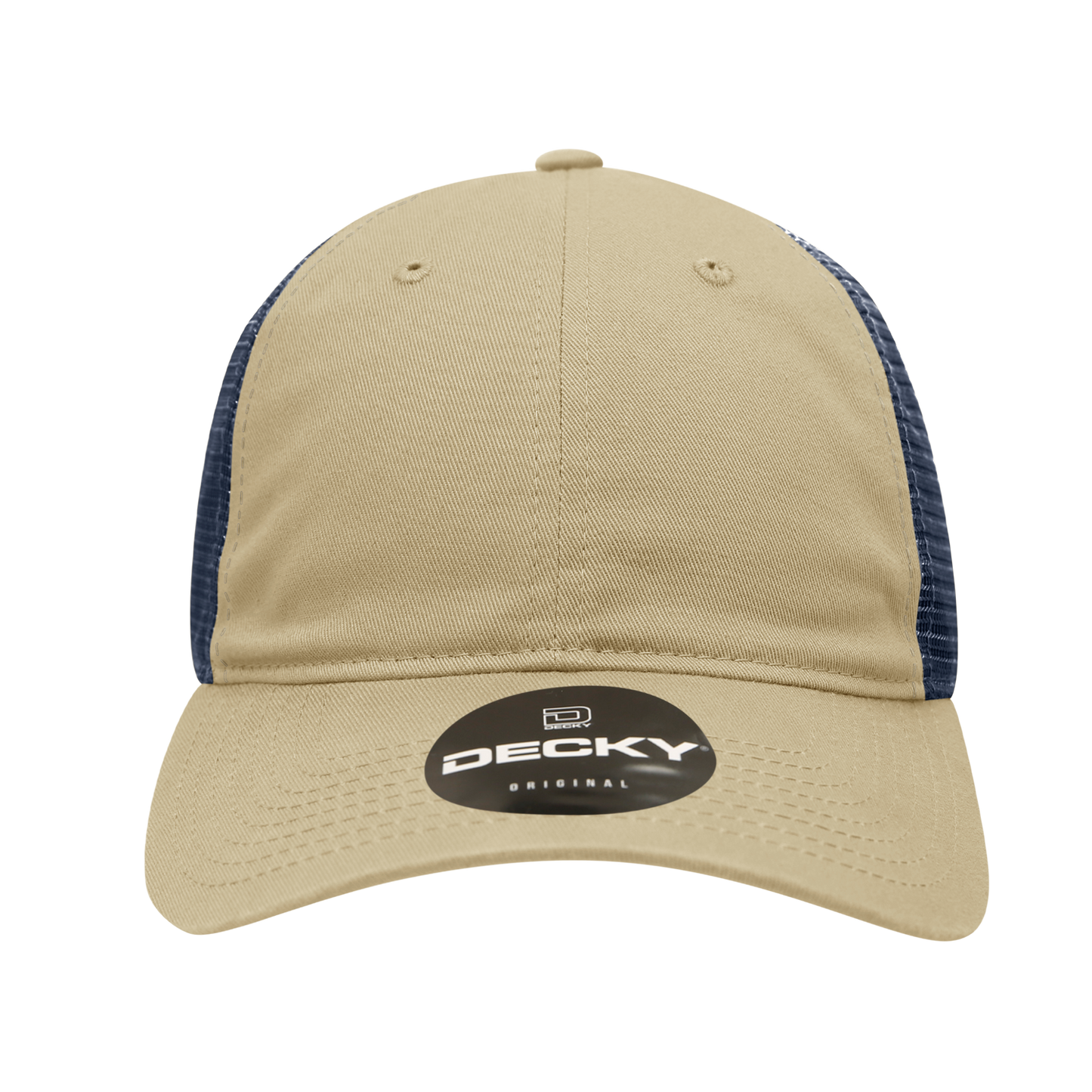 Custom Patch Decky 120 6-Panel Low Profile Relaxed Cotton Trucker Cap
