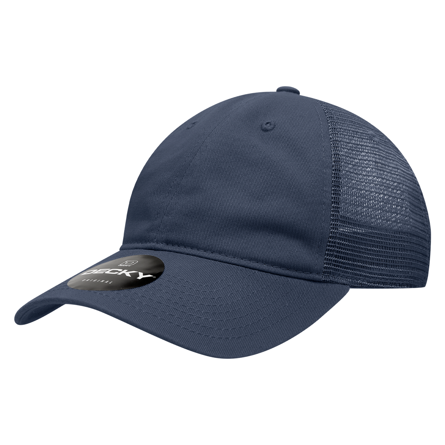 Custom Patch Decky 120 6-Panel Low Profile Relaxed Cotton Trucker Cap
