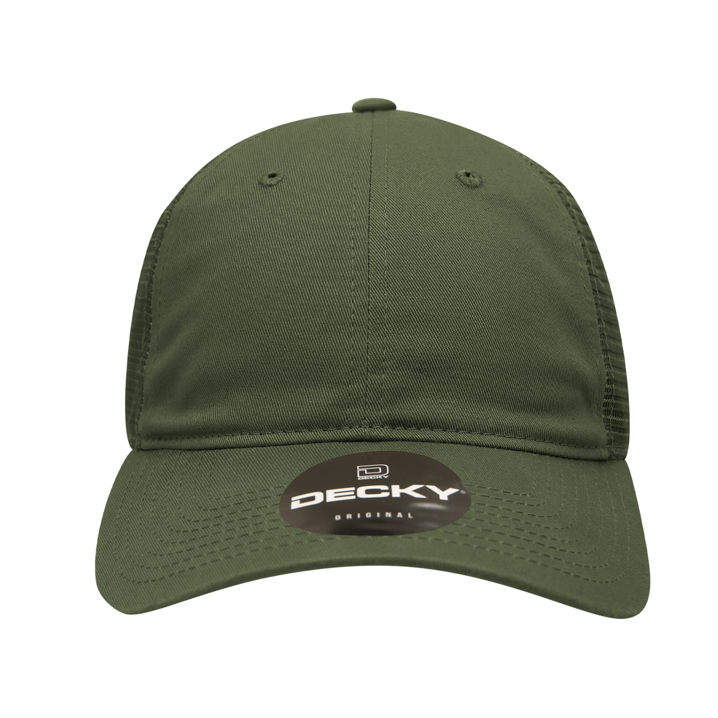 Custom Patch Decky 120 6-Panel Low Profile Relaxed Cotton Trucker Cap