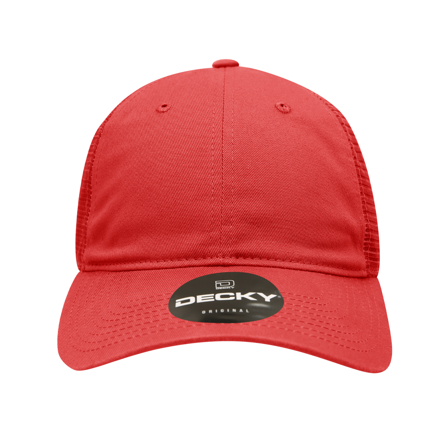 Custom Patch Decky 120 6-Panel Low Profile Relaxed Cotton Trucker Cap