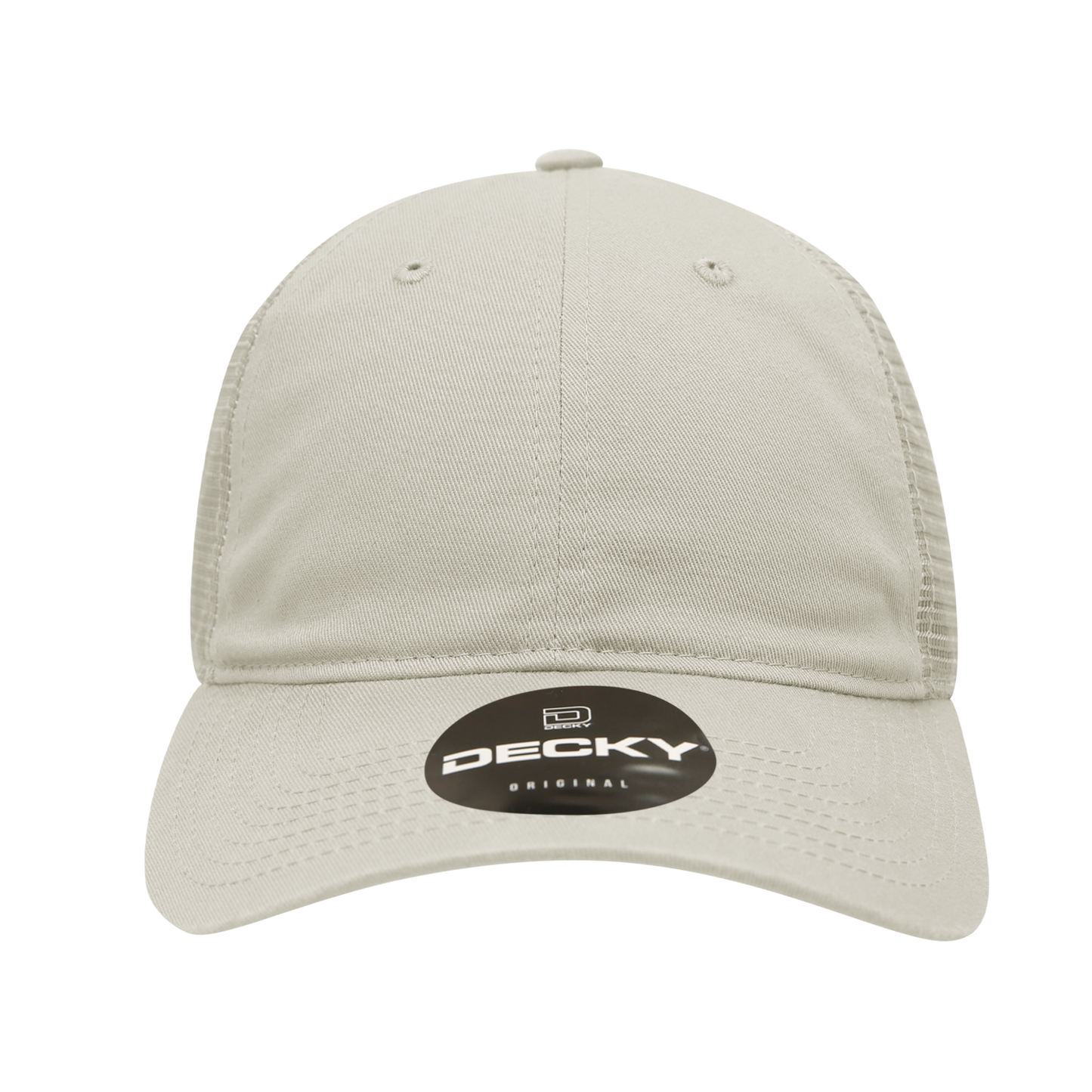 Custom Patch Decky 120 6-Panel Low Profile Relaxed Cotton Trucker Cap