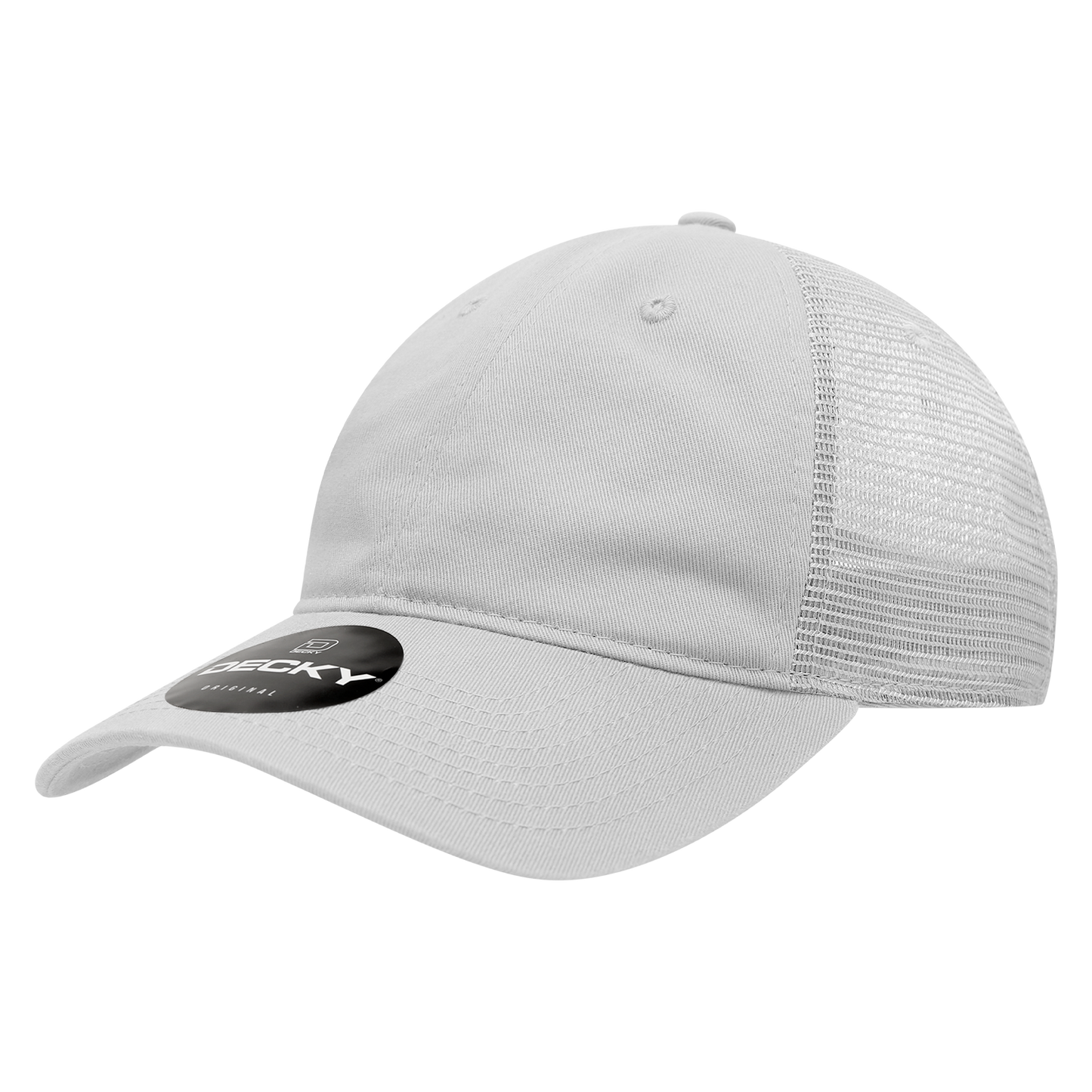 Custom Patch Decky 120 6-Panel Low Profile Relaxed Cotton Trucker Cap