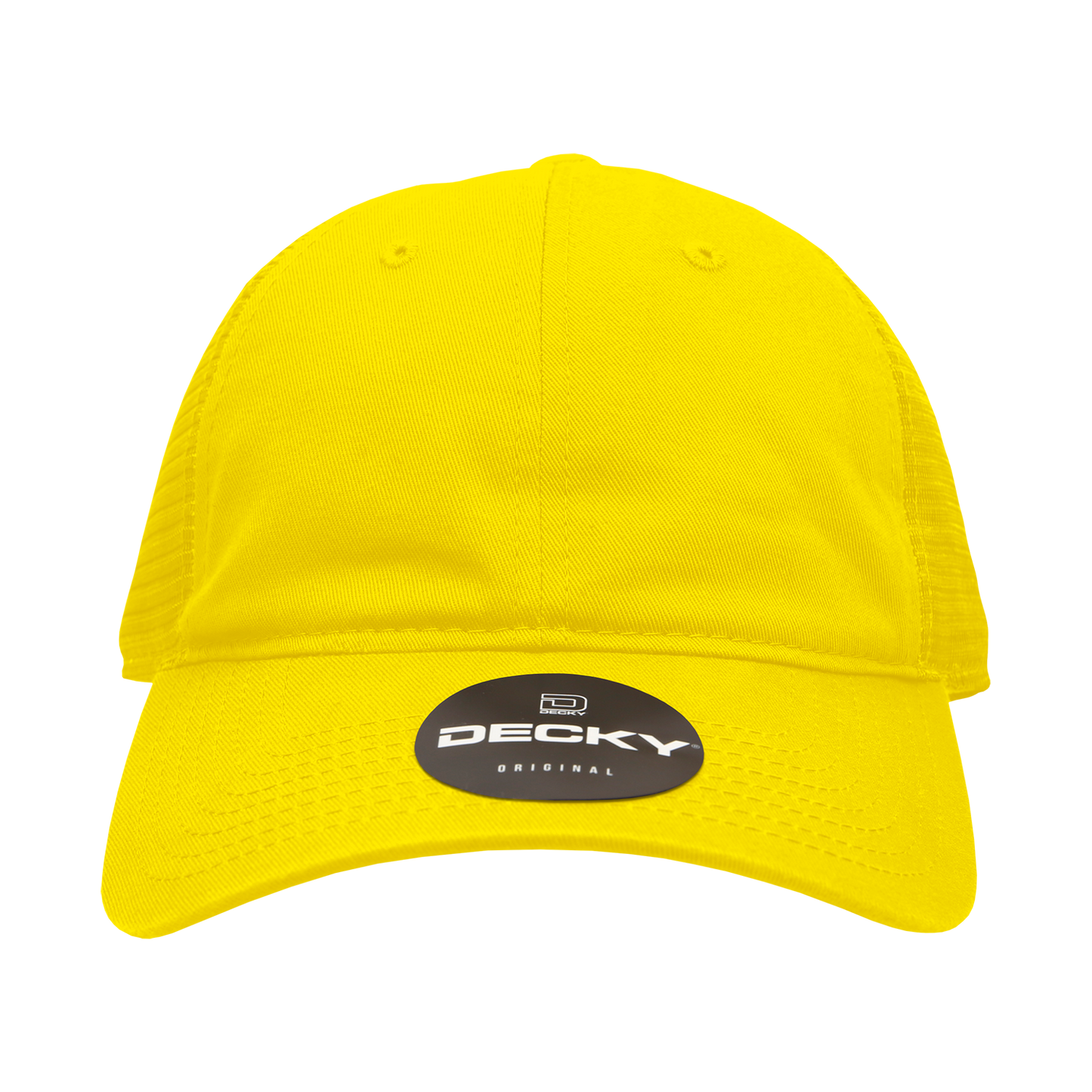 Custom Patch Decky 120 6-Panel Low Profile Relaxed Cotton Trucker Cap