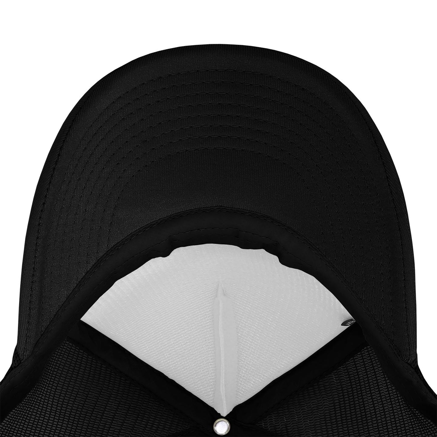 Decky 210 5 Panel Foam Trucker Hat Two Tone Mesh Back Cap - Blank