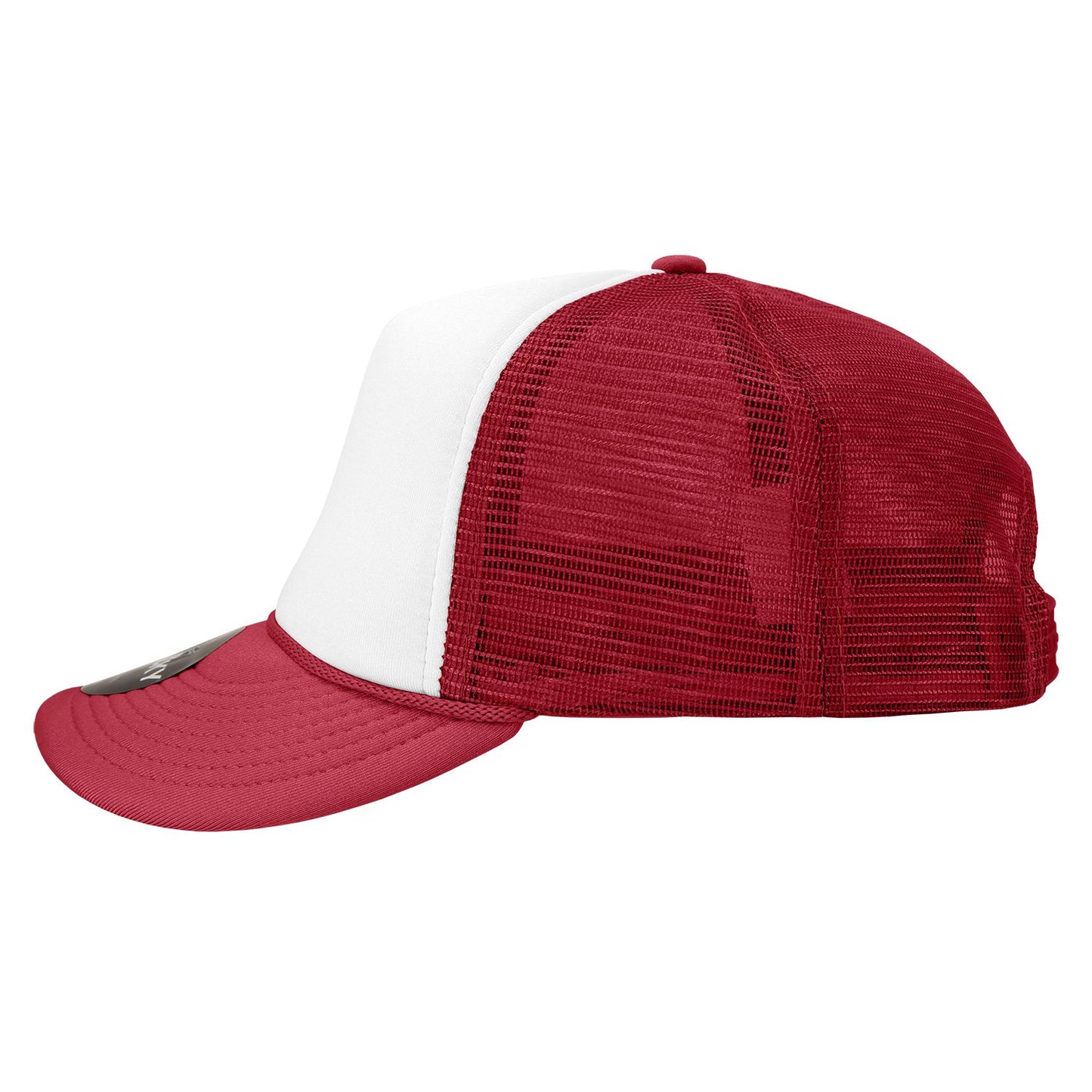 Decky 210 5 Panel Foam Trucker Hat Two Tone Mesh Back Cap - Blank