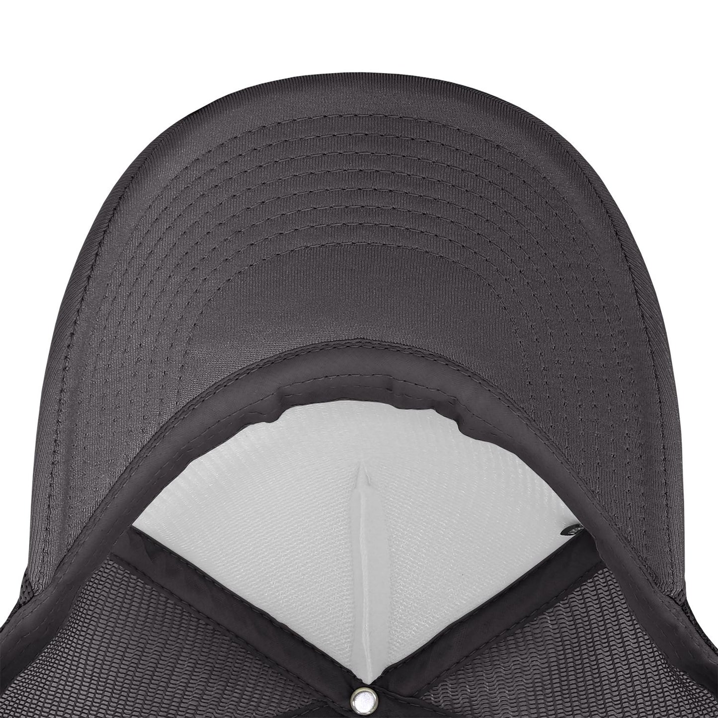 Decky 210 5 Panel Foam Trucker Hat Two Tone Mesh Back Cap - Blank