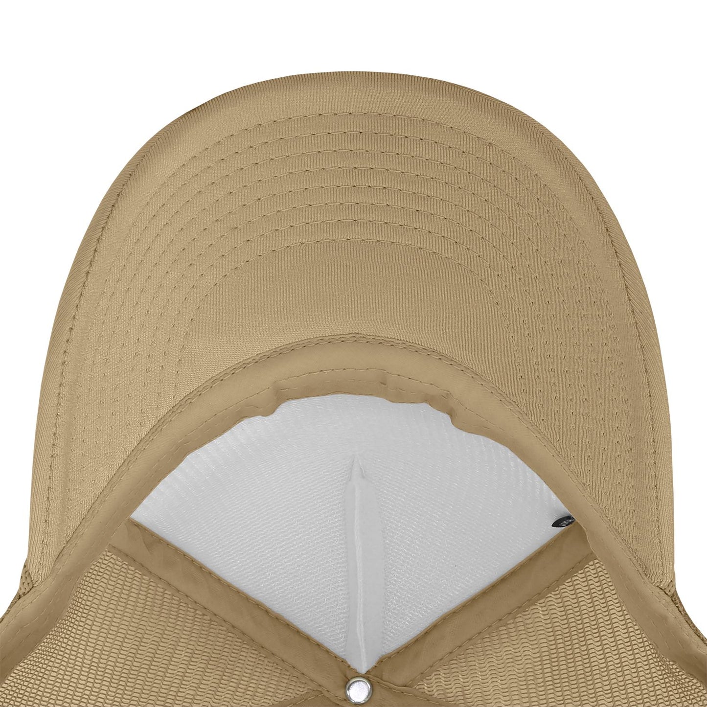 Decky 210 5 Panel Foam Trucker Hat Two Tone Mesh Back Cap - Blank