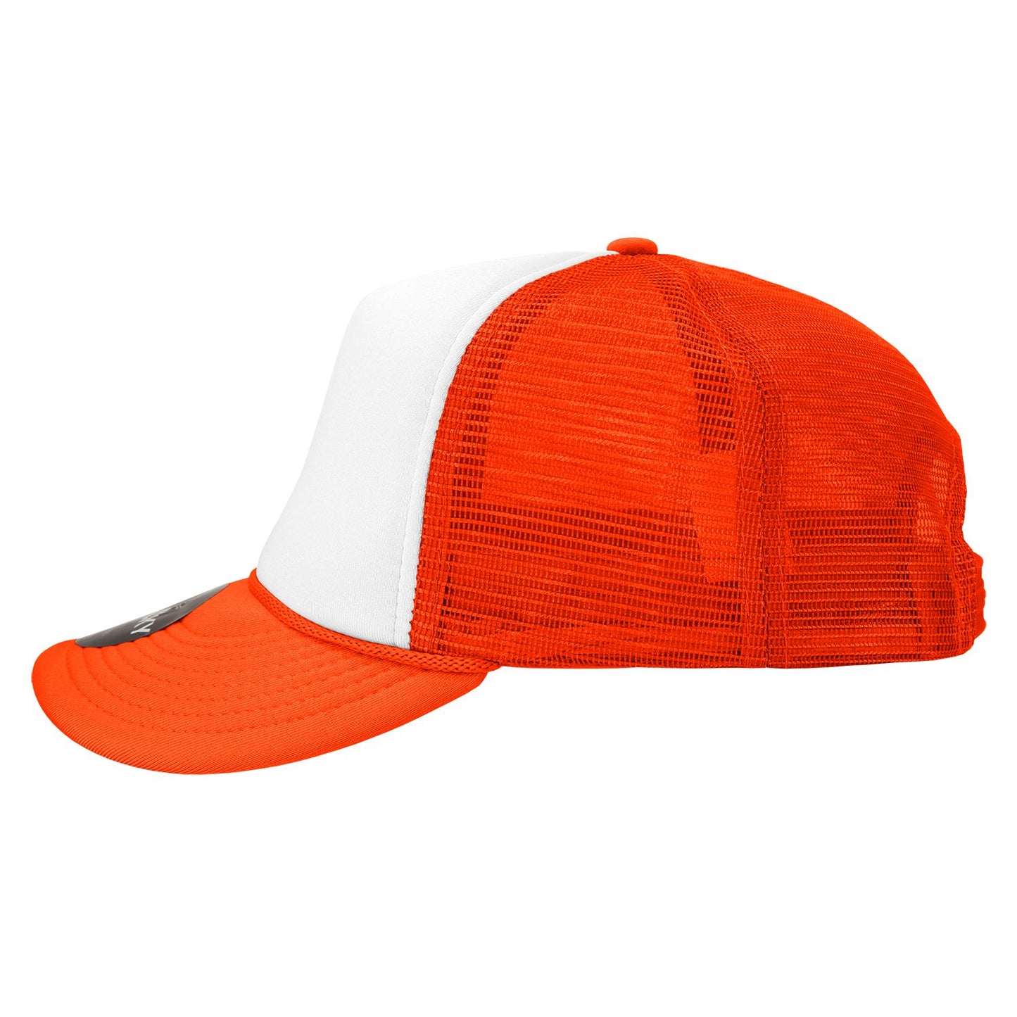 Decky 210 5 Panel Foam Trucker Hat Two Tone Mesh Back Cap - Blank
