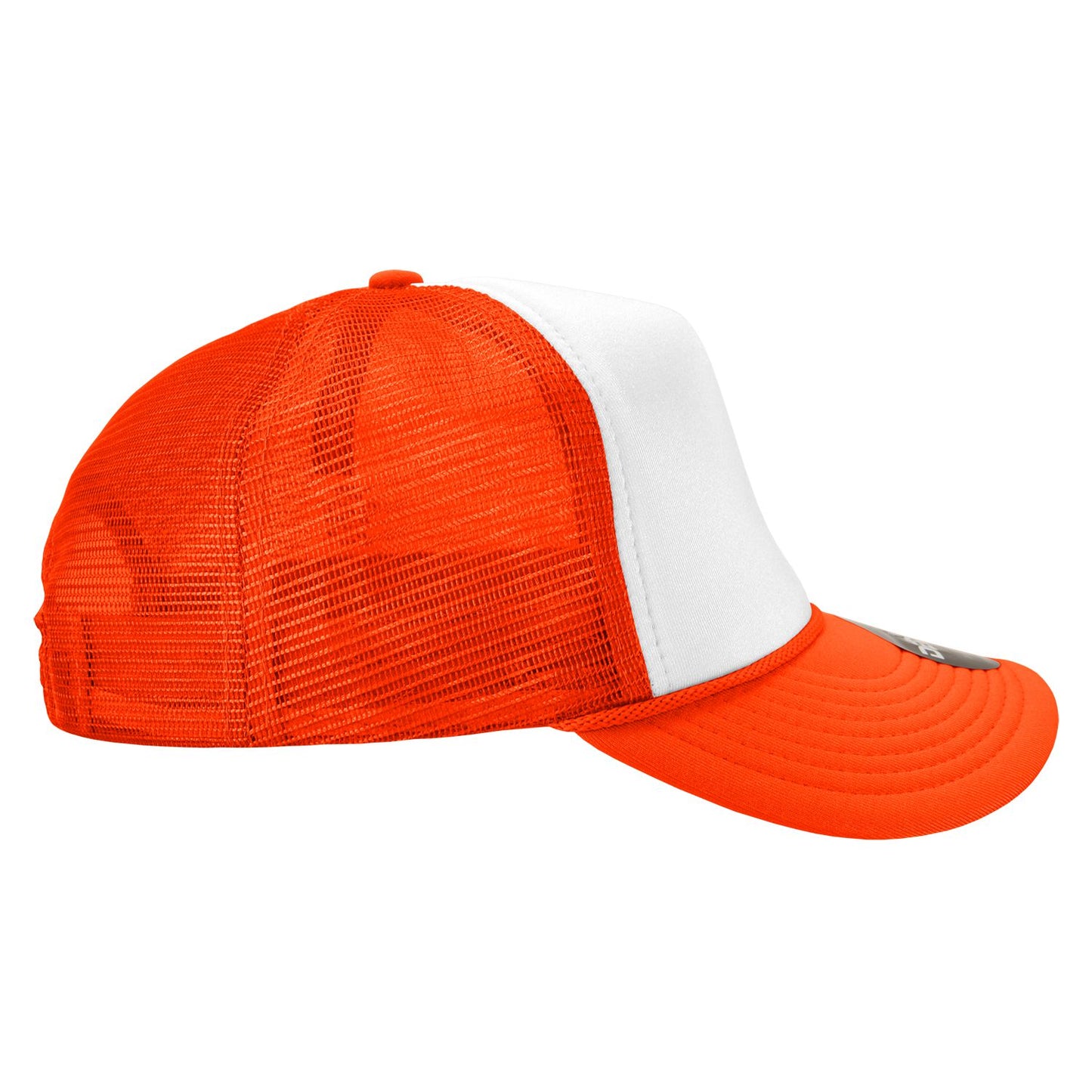 Decky 210 5 Panel Foam Trucker Hat Two Tone Mesh Back Cap - Blank