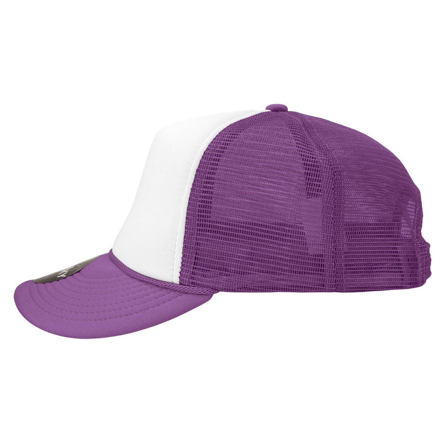 Decky 210 5 Panel Foam Trucker Hat Two Tone Mesh Back Cap - Blank