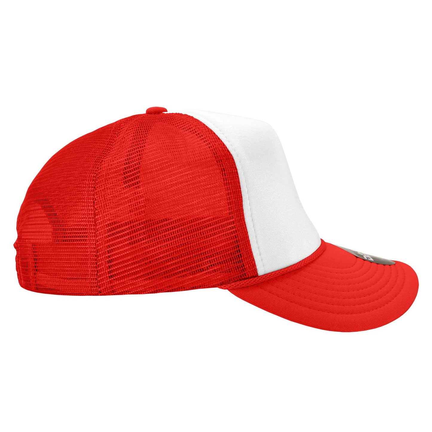 Decky 210 5 Panel Foam Trucker Hat Two Tone Mesh Back Cap - Blank