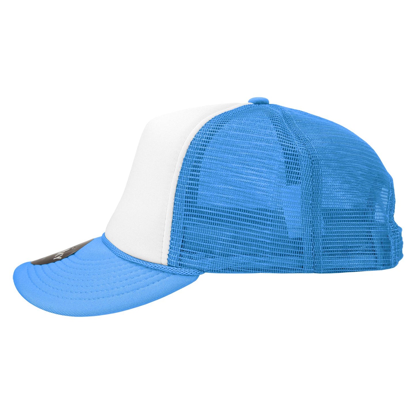 Decky 210 5 Panel Foam Trucker Hat Two Tone Mesh Back Cap - Blank