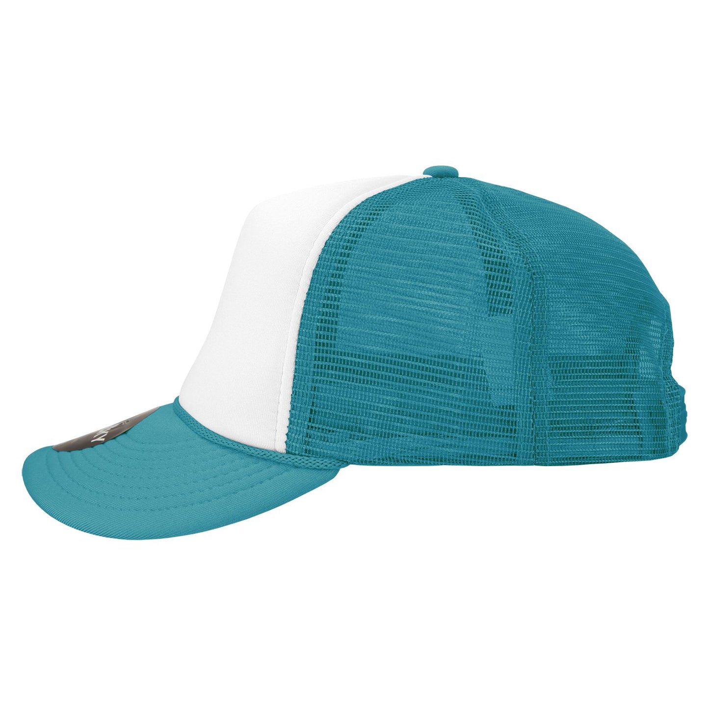 Decky 210 5 Panel Foam Trucker Hat Two Tone Mesh Back Cap - Blank