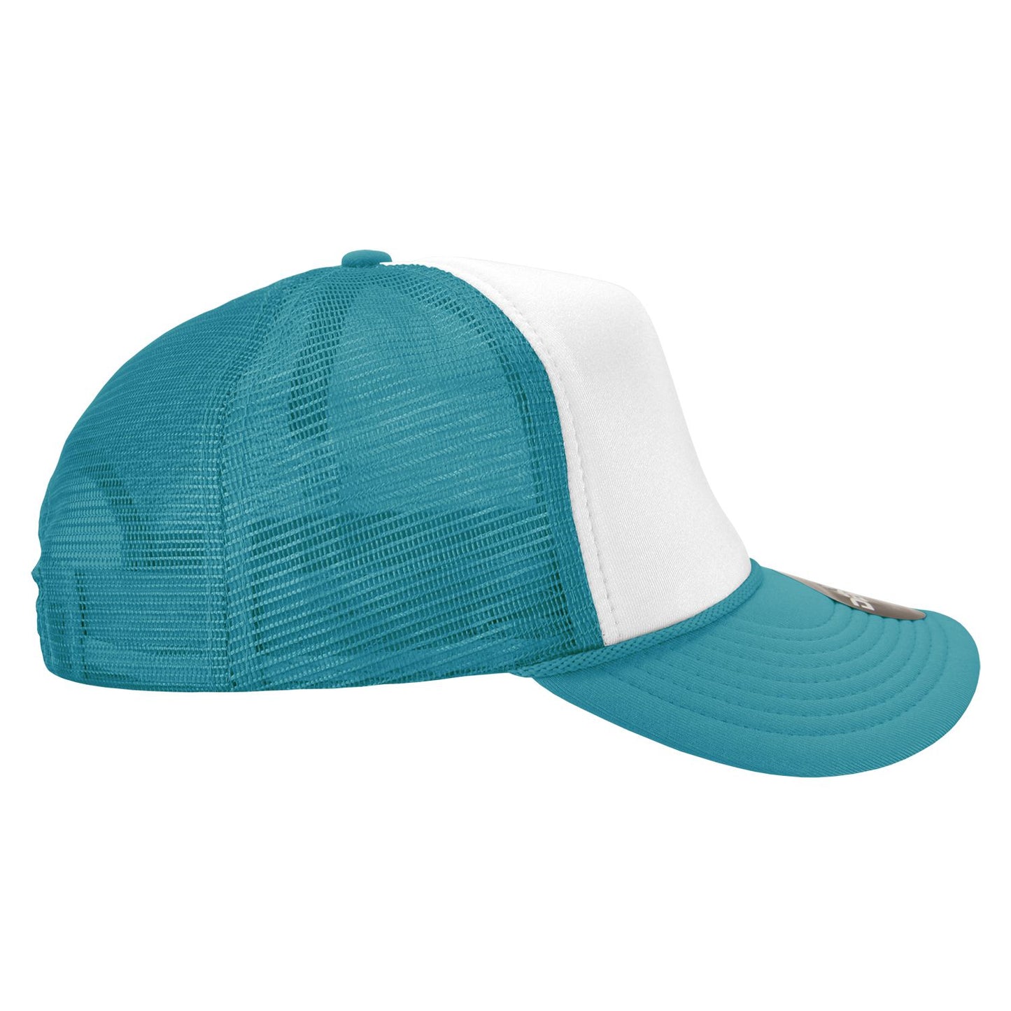 Decky 210 5 Panel Foam Trucker Hat Two Tone Mesh Back Cap - Blank