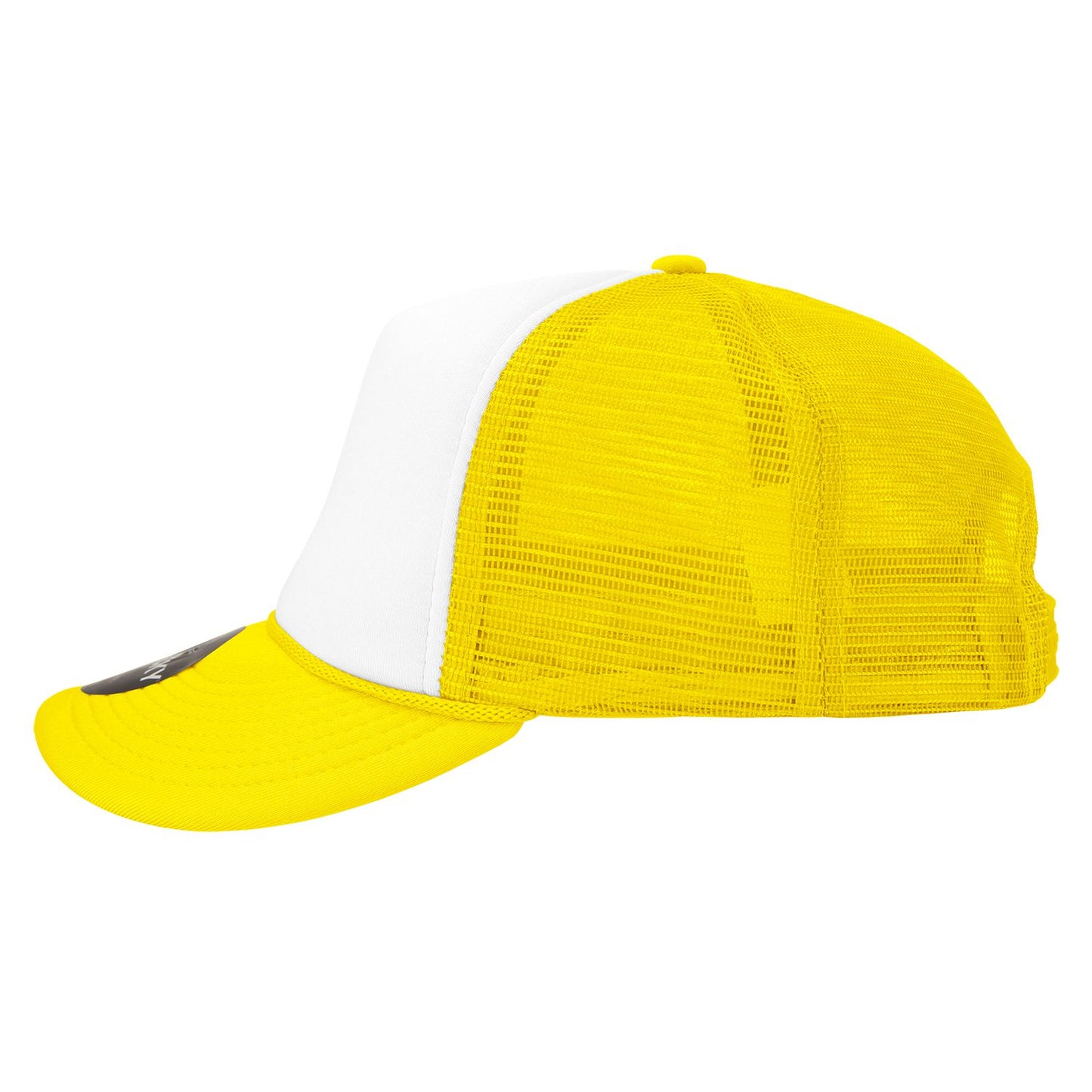 Decky 210 5 Panel Foam Trucker Hat Two Tone Mesh Back Cap - Blank