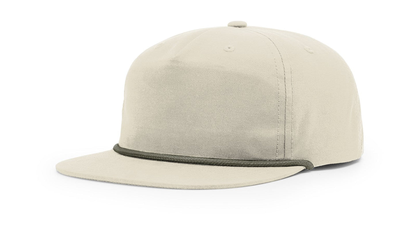 Richardson 256 Umpqua Hat, Grandpa Pinch 5 Panel Rope Cap - Blank