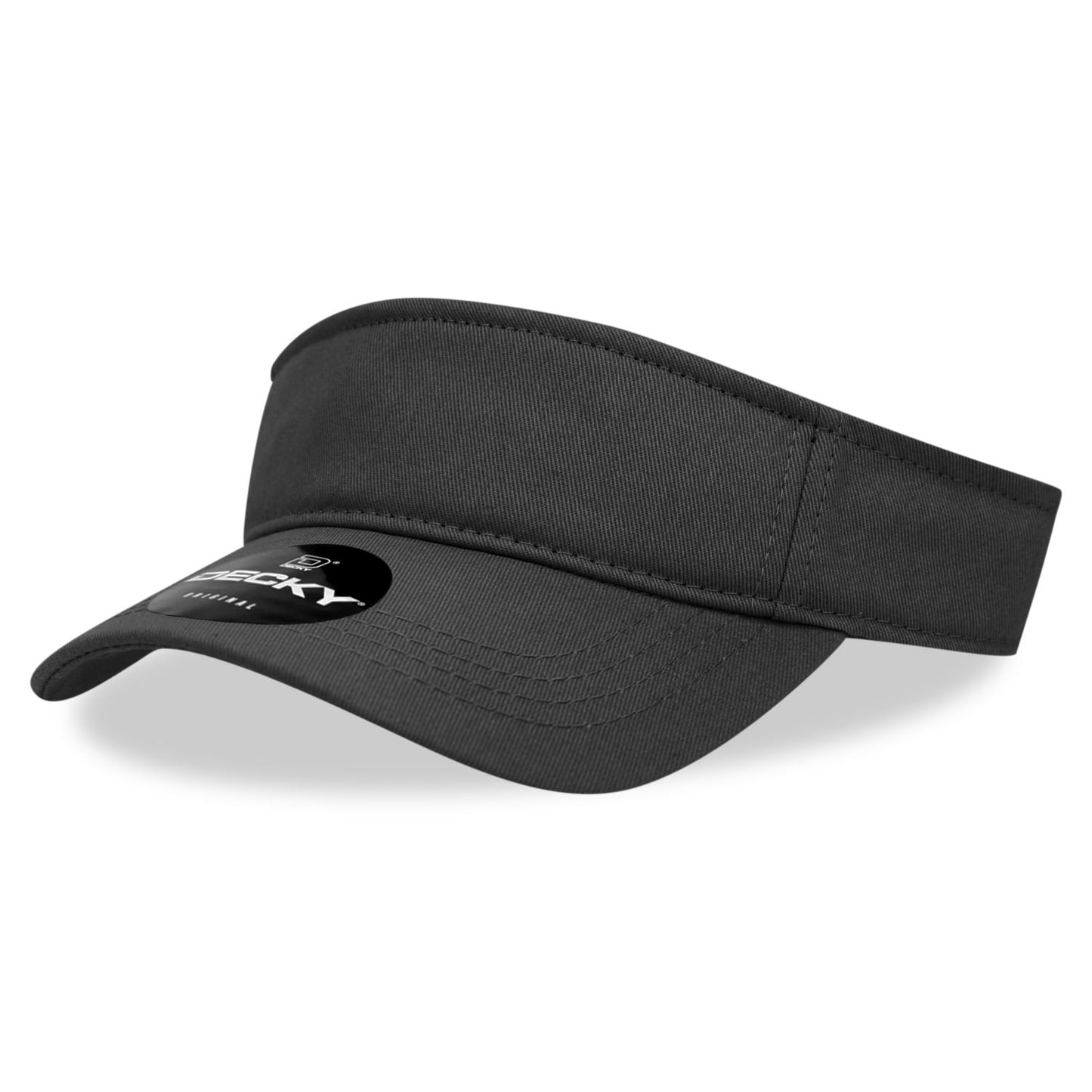 Wholesale Bulk Blank Sports' Visors - Decky 3001 - Brown