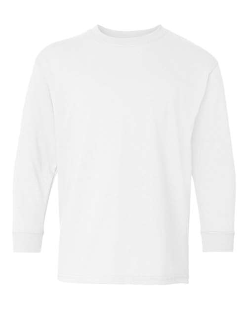 Gildan 5400B Youth Heavy Cotton™ Long Sleeve T-Shirt