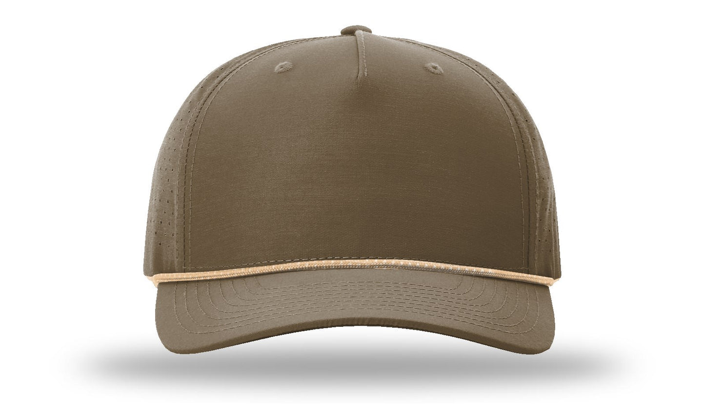 Richardson 355 Laser Perfed Performance Rope Cap - Blank