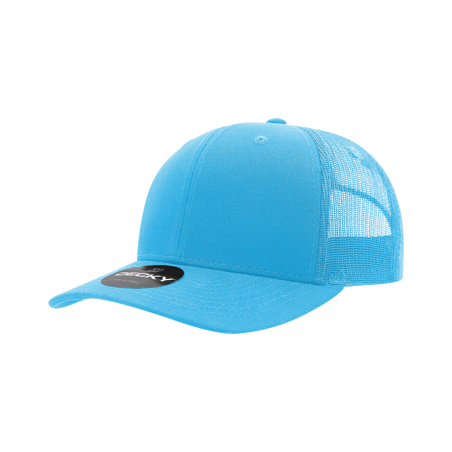 Custom Embroidered Decky 6021 Classic Trucker Hat, 6 Panel Mid Profile Trucker Cap