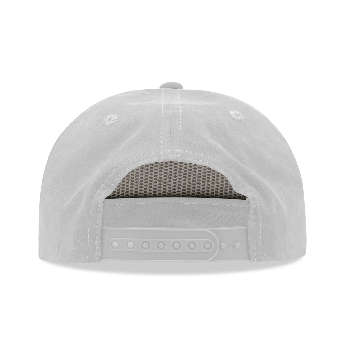 Decky 6032 Classic Rope Hat 5 Panel Flat Bill Cap Snapback - Blank