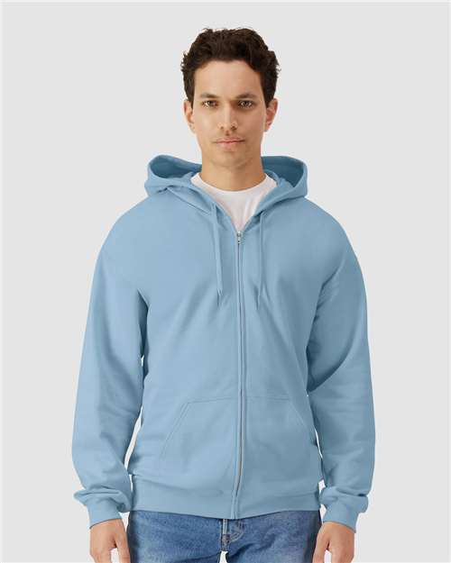 Gildan SF600 Unisex Softstyle® Full-Zip Hooded Sweatshirt